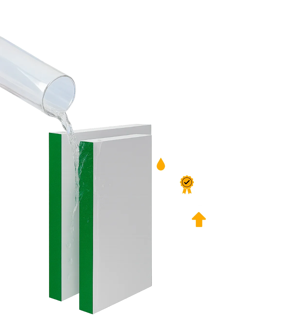 Claw Moisture Resistant panel structure