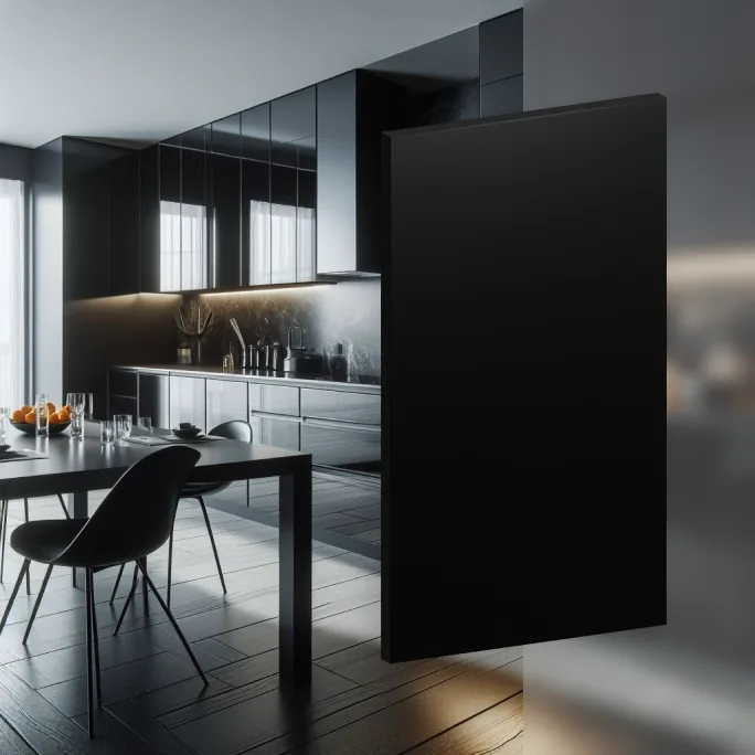 High Gloss Black panel